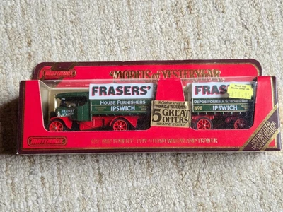 Matchbox Models of Yesteryear Y27 1922 Foden 'C' Type Steam Wagon and Trailer - Image 1 of 2