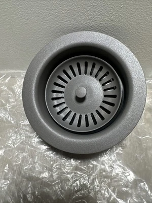 BLANCO 203451 Disposal Flange 3.5" Volcano Gray - Image 1 of 4
