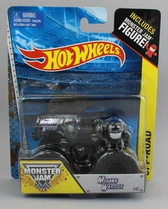 HOT WHEELS 1:64 MONSTER JAM 2013 MOHAWK WARRIOR  w/FIGURE *NIP* - Picture 1 of 1