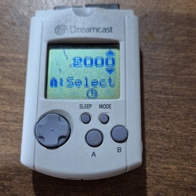 SEGA Dreamcast VMU Memory Card Gray HKT-7000 for Sega Dreamcast