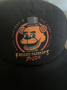 Licensed Freddy Fazbear's Pizza Hat Youth Size Five Nights FNAF Cap - Picture 1 of 5