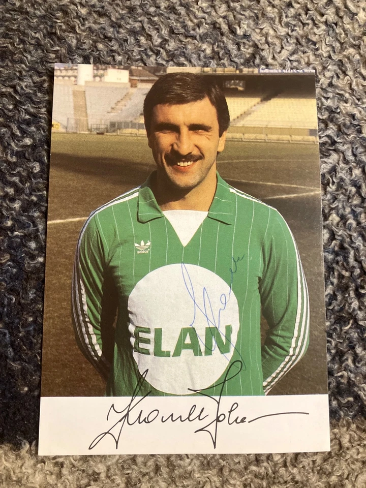 Hans Krankl RAPID WIEN 80er Jahre Autogrammkarte Satzkarte sehr selten RAR - Bild 1 von 2