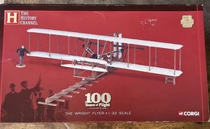 The History Channel Corgi 1:32 Scale Wright Flyer Model Rare Open Box - Picture 1 of 6
