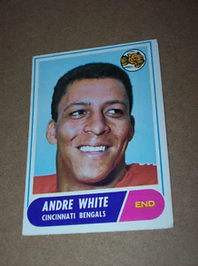 1968 Topps football Andre White puzzle back card #148 VG - Picture 1 of 2