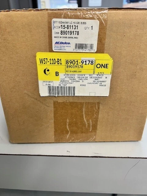 A/C Heater Blower Motor For Chevrolet Colorado SSR GMC Canyon 2004-2011 89019178 - Image 1 of 1