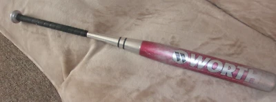 Worth EST WS23 XRED Alloy Aluminum Softball 34" 30 oz USSSA BAT  100 mph - Image 1 of 3