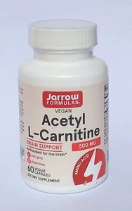 Jarrow Formulas Acetyl L-Carnitine, 500 mg, 120 Veggie Caps - Picture 1 of 3