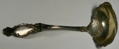 Antiguo patrón de cubiertos Melrose con cucharón de ostra plateado de 8" WM ROGERS 1898  Foto 1 de 4