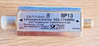 TV SAT Antennenverstärker 950 MHz - 1750 MHz Signalanhebung 13-20dB Verstärker  - Bild 1 von 2