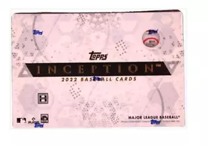 2022 Topps Inception Baseball New Sealed Hobby Box - Picture 1 of 1