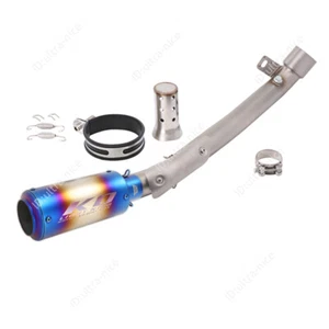 GSXR1000 2009-2011 K9-L1 for Suzuki Exhaust Tips Mid Link Pipe Muffler Silencers - Picture 1 of 12