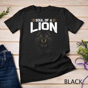 Soul Of A Lion T-Shirt Unisex T-Shirt - Bild 1 von 15