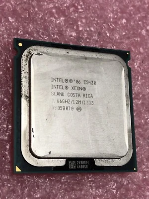 INTEL SLANU XEON QC E5430 2.6GHz/12MB CACHE/1333MHz/80W - Image 1 of 2