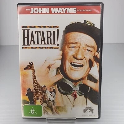 Hatari! (DVD, 1962) John Wayne Grard Blain Bruce Cabot Elsa Martinelli Red Butto - image 1 of 2