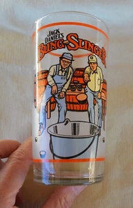 1 Jack Daniels 12oz Bung Slinger Drinking Glass w Drink Recipe Fun ACL Images - Picture 1 of 13