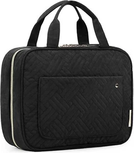 BAGSMART Large Toiletry Bag Travel Bag with Hanging Hook, Water-resistant Makeup - Picture 1 of 3