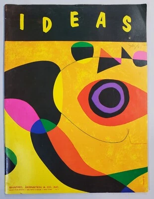 Ideas Shapiro, Bernstein & Co 1965 Partituras Cancionero Melodías Cortas Antología Foto 1 de 4