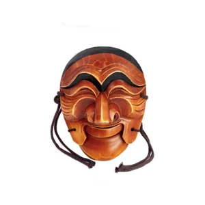 Korean Traditional Hahoetal Mask Korean woodcarving mask Korean Yangban Mask - Picture 1 of 4