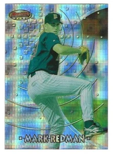 1997 Bowman's Best Atomic Refractor #161 Mark Redman Minnesota Twins BV$5 - Picture 1 of 1