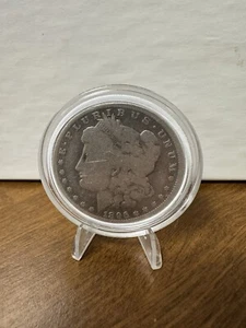 1896 Vintage Silver Morgan Silver Dollar. One  U.S. Dollar Coin Rare - Picture 1 of 2