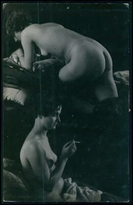 bb Fotomontaje Francés Desnudo Mujer Talla Mediana 4x7 Curiosa Foto Original Años 1930 - Imagen 1 de 2