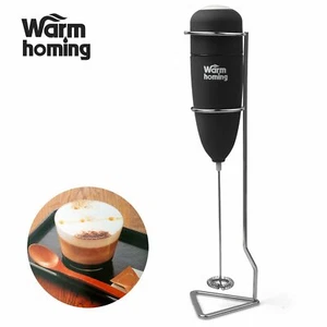 Elektrischer Milchaufschäumer Kaffee Aufschäumer Sahne Eierschläger Schlagen Stabmixer Mixer Rühren - Bild 1 von 6