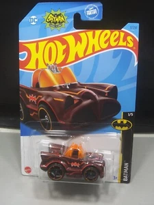 Hot Wheels Classic TV Series Batmobile Black Diecast 1:64 Scale Batman #1/5 - Picture 1 of 2