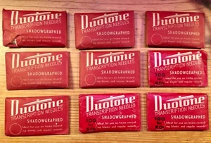 Duotone transcription needle packet full sealed shadowgraphed  - Picture 1 of 2