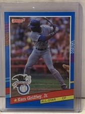 1991 Donruss #49 Ken Griffey Jr. American League Error Card! "INC" No Dot!  Rare