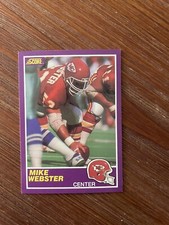 1989 Score Mike Webster 400s