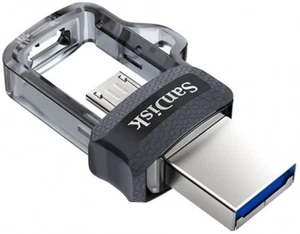 SanDisk 256GB Ultra Dual Drive OTG micro-USB Flash Memory Drive SDDD3-256G-G46 - Picture 1 of 6