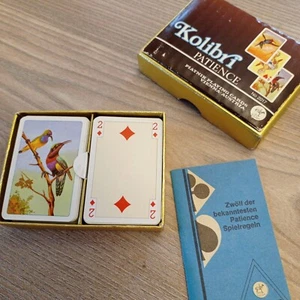 Kartenspiel unbespielt! alt antik ,Piatnik Wien Kolibri Patience Karten No 2017 - Bild 1 von 4