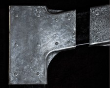 Garage bracket each 6inch C Section Purlin-Shed-Steel Plate- Haunch LH