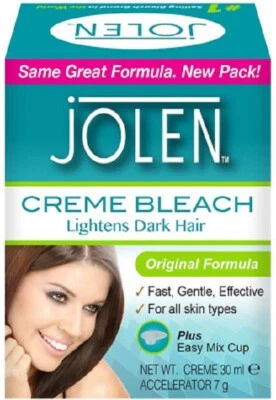JOLEN CREME BLEACH LIGHTENS DARK HAIR ORIGINAL FORMULA 30ML