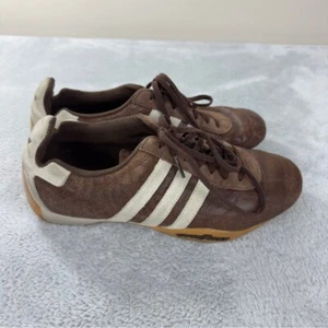 Vintage Adidas Tuscany Goodyear Leather Driving Shoes Men's Size 7 US/6 UK/40 EU - Picture 1 of 14