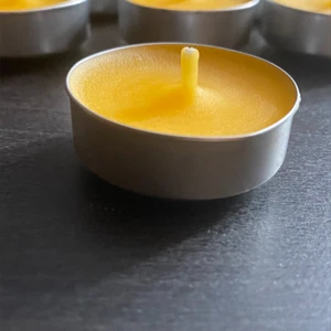 50 Pack Beeswax Tea Candle, crafted from 100% natural beeswax - Picture 1 of 3