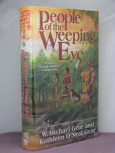 1., signiert von beiden, People of Weeping Eye von Kathleen O'Neal & W Michael Gear (2008 - Bild 1 von 2