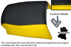 BLACK AND YELLOW CUSTOM FITS TRIUMPH TIGER 955i 01-06 REAR PILLION SEAT COVER