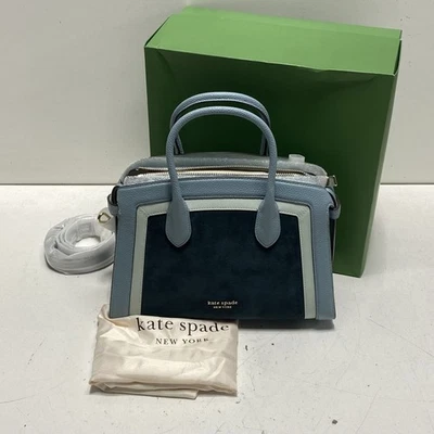 Bolso Kate Spade Aegean verde azulado con asa superior Foto 1 de 4