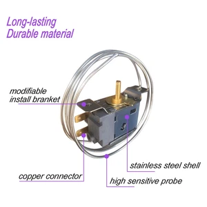 Temperature Control Thermostat for Refrigerator Fridge and Freezer Repair Par... - Picture 1 of 6