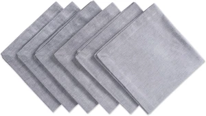 Chambray Küche, Tischplatte Kollektion, grau, Servietten Set - Bild 1 von 12