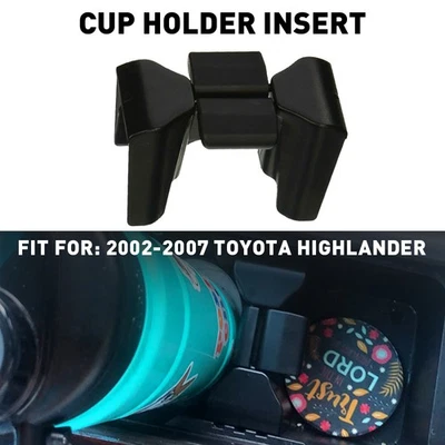 For 2002-2007 Toyota Highlander Center Console Cup Holder Insert Divider - Image 1 of 4