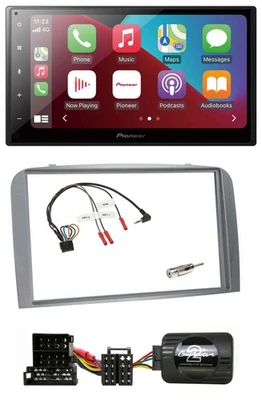 Pioneer USB Lenkrad DAB 2DIN Bluetooth Autoradio für Alfa Romeo 147 GT 04-10 sil - Bild 1 von 4