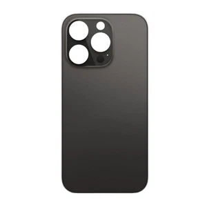 Glas Rückseite für iPhone 14 Pro Max Uni in Space Schwarz - Bild 1 von 4