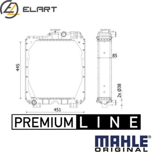 RADIATOR ENGINE COOLING CR 2288 000P FOR SPERRY NEW HOLLAND NEW HOLLAND 84356447 - Picture 1 of 16