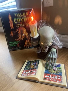 Tales From The Crypt Keeper Candelabra Light Up Candle Holder Figurine Halloween - Picture 1 of 10