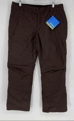 Columbia Womens Brown Omni Shield Flat Front Snow Pants Size Large - Image 1 of 4