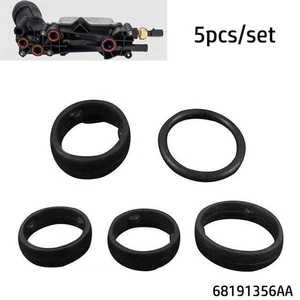 Oil Cooler Filter Gaskets Car Accessories Oil Cooler Filter Gaskets Rubber 5pcs - Picture 1 of 5