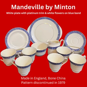 Mandeville by Minton Bone China, Vintage Made In England "Select Piece(s)" - Picture 1 of 14