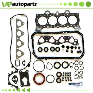 Head Gasket Set 1988-1995 For Honda Civic CRX D15B2 D15B8 D15B7 D16A6 1.5L 1.6L - Picture 1 of 10